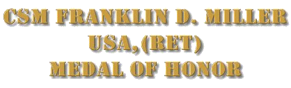 CSM Franklin D. Miller